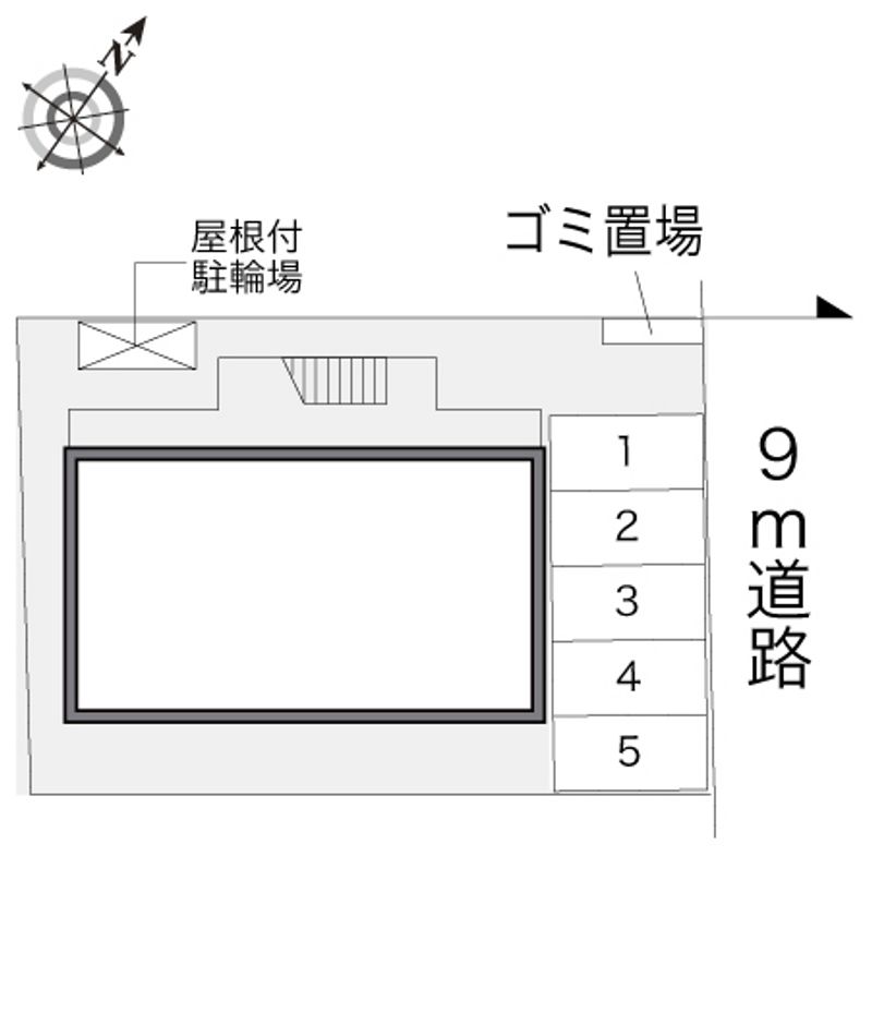 レオパレス日和 配置図