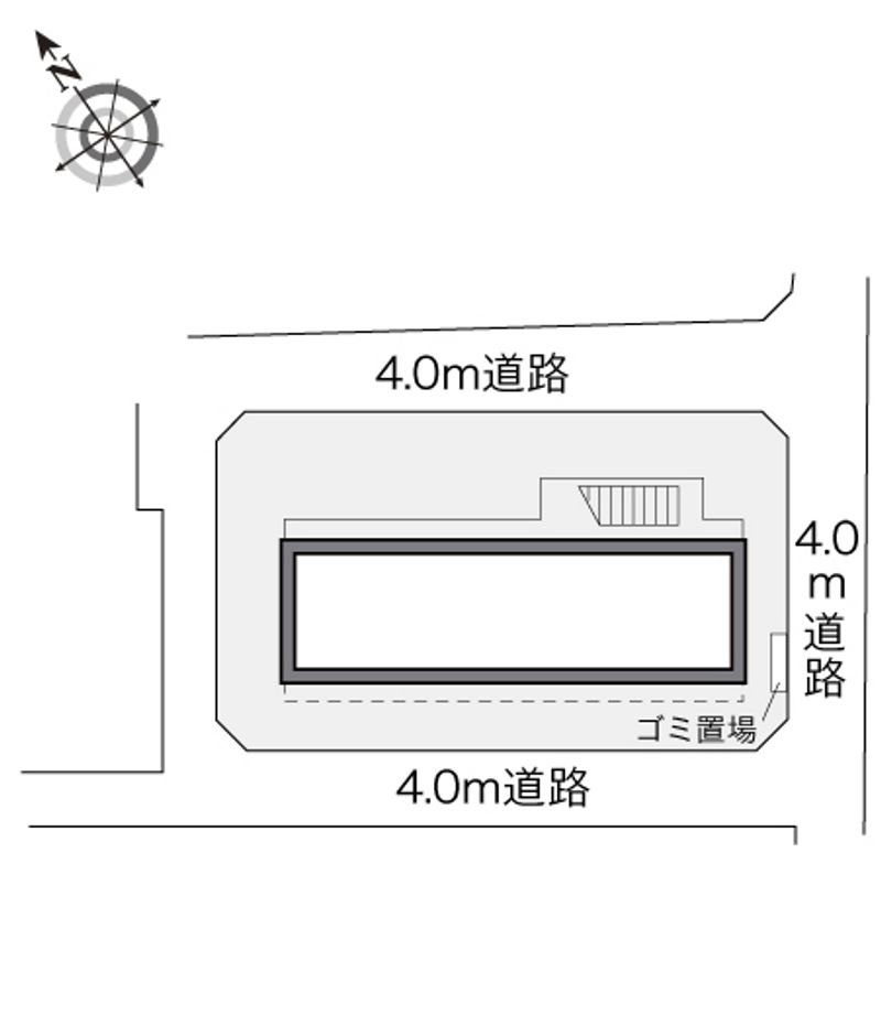 レオパレスソフィア　オオタ 配置図