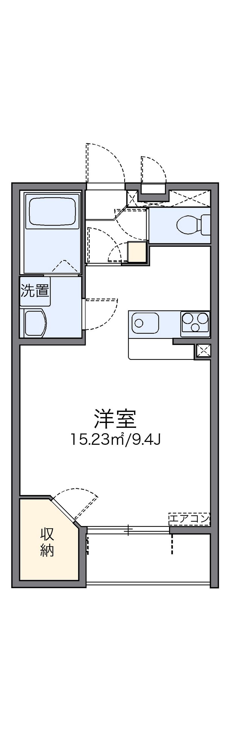 レオネクスト北鴻巣 間取図