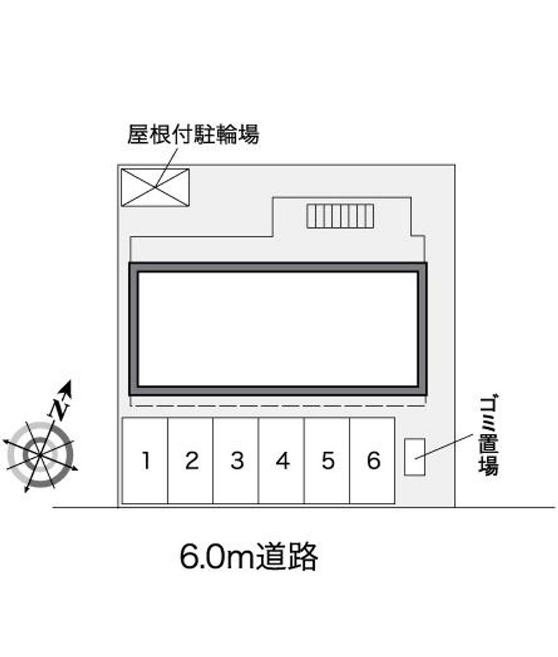 レオパレスモナーロ 配置図