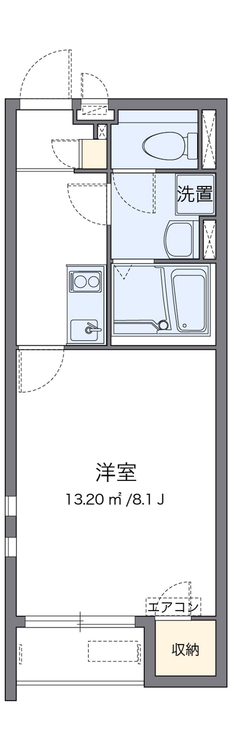 クレイノソレーユ　シャルダン 間取図