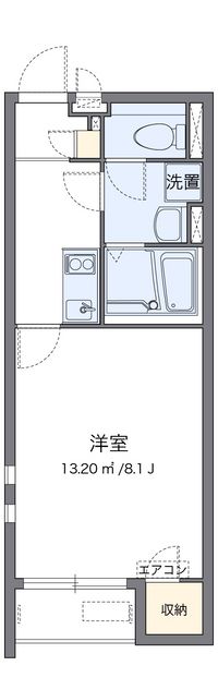 クレイノソレーユ　シャルダン 間取り図