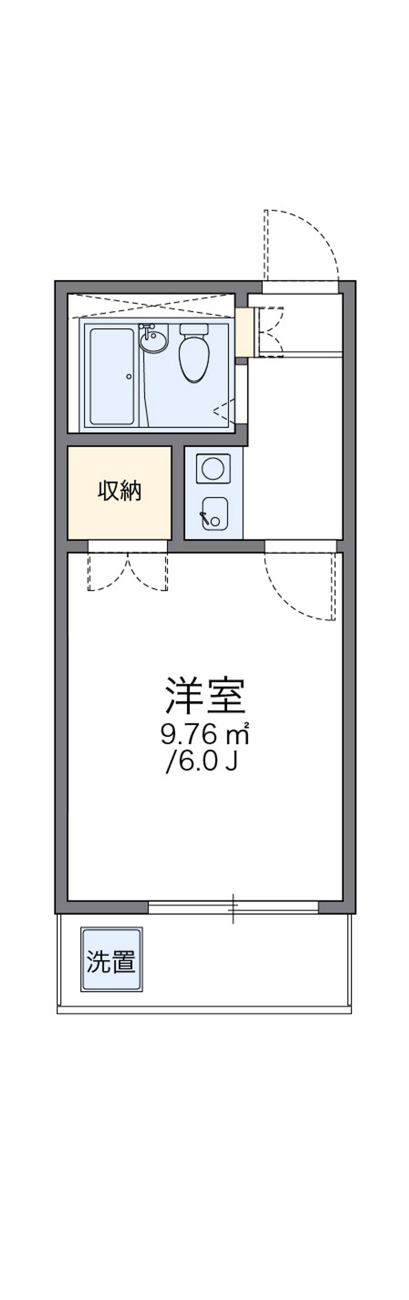 leopalace Takagami Floor plan