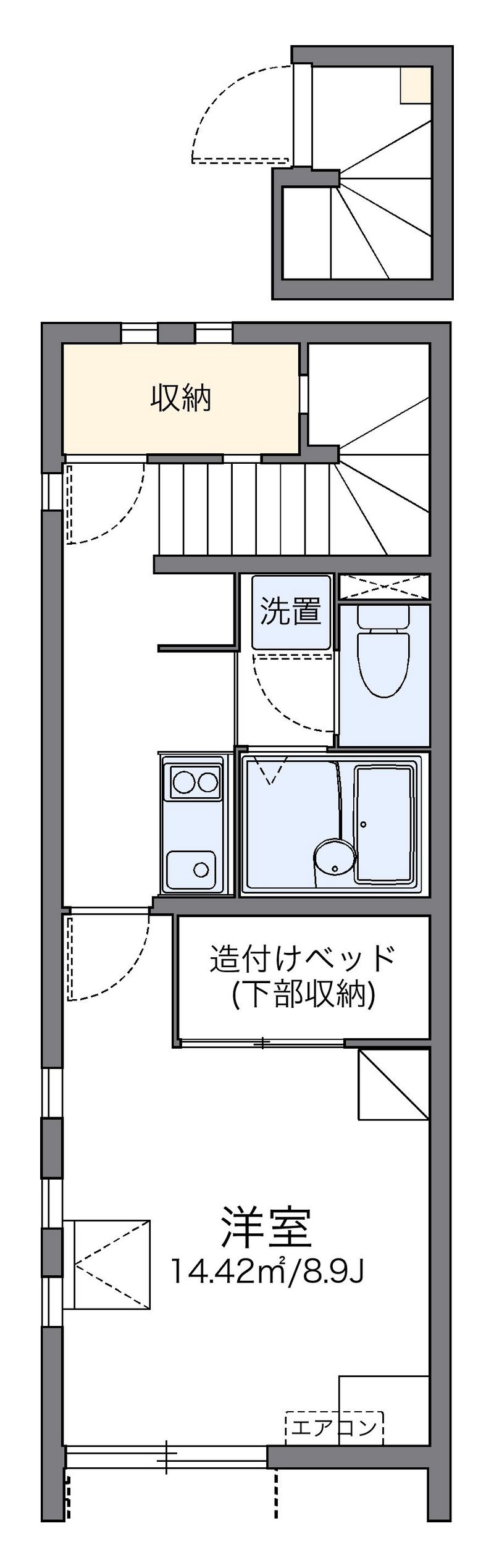 レオネクストえぼし 間取図