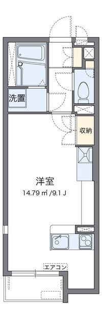 ミランダリュミエールⅡ 間取り図