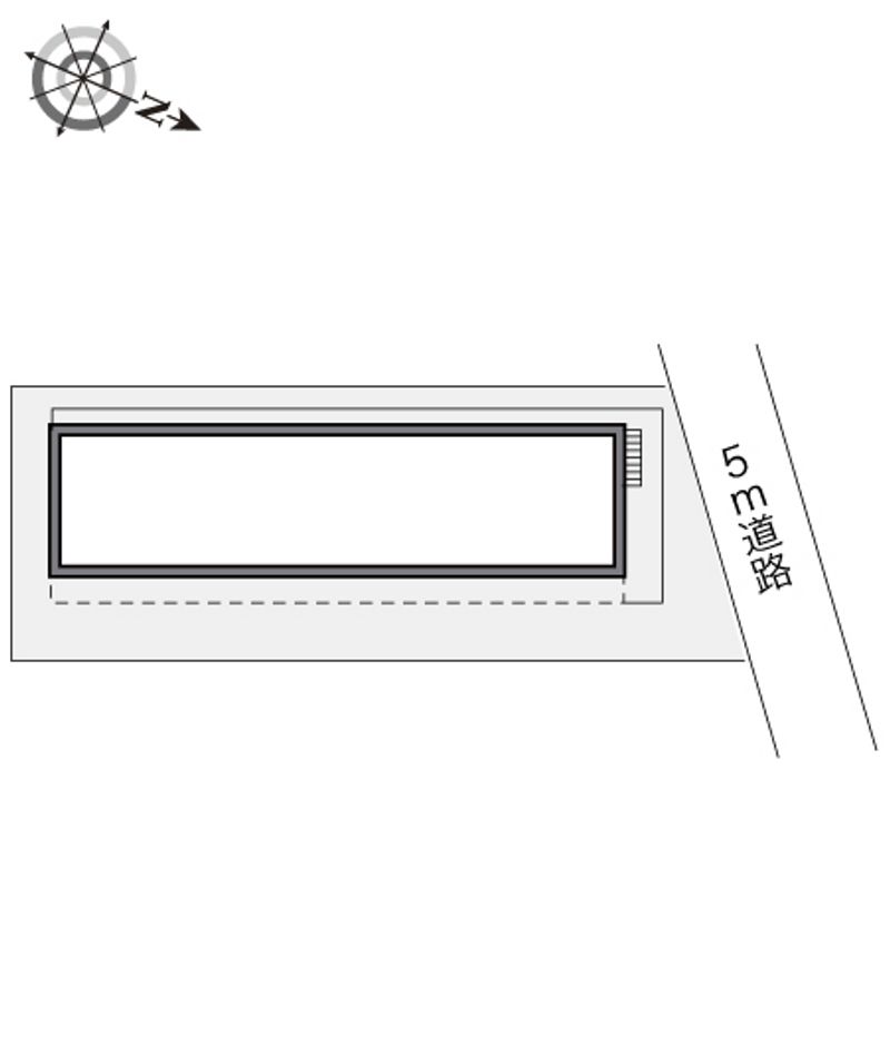 レオパレスカサグランデ 配置図