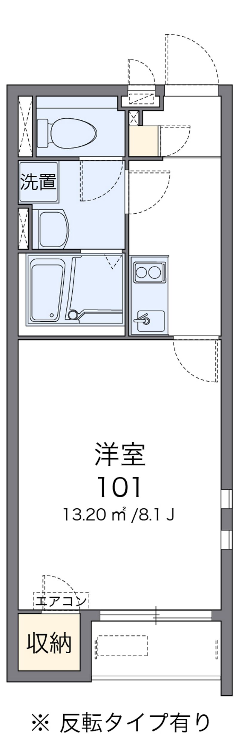 クレイノルーチェⅤ 間取図