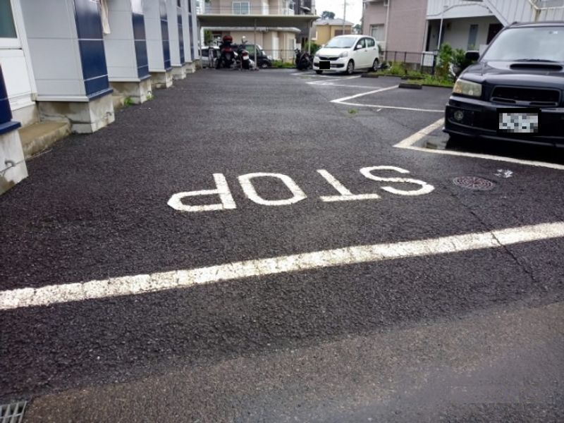 レオパレスメローネⅢ 庭