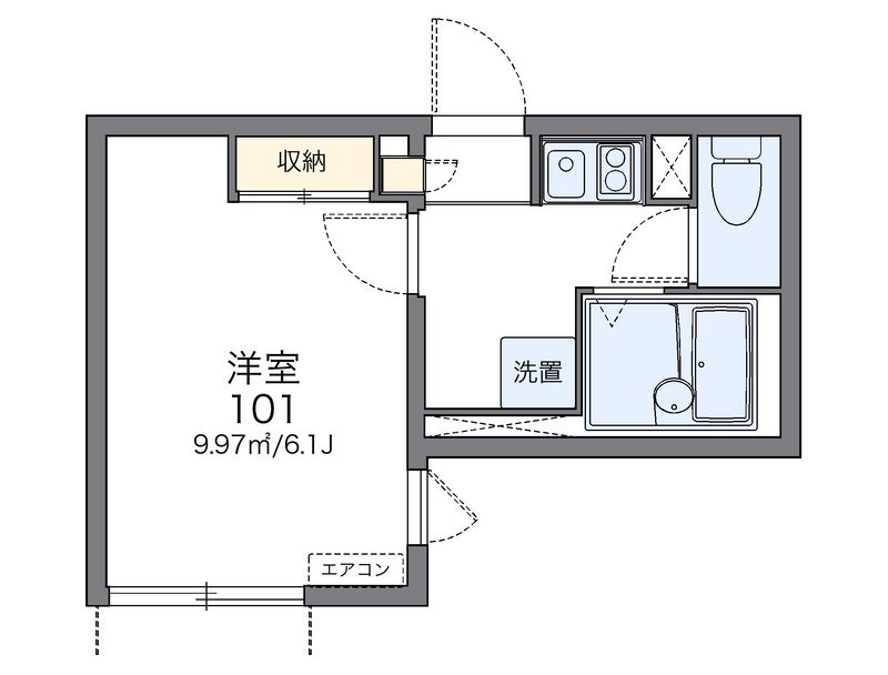 LEONEXT Iwashimizu Floor plan