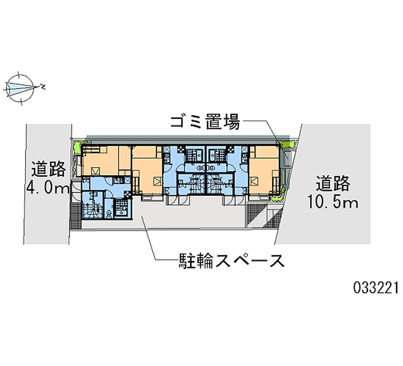 leopalace Yahara Sơ đồ khu đất