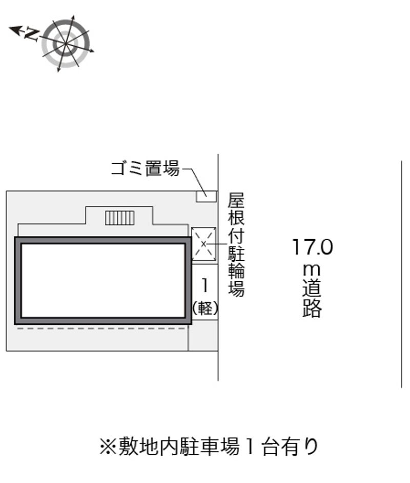 レオパレスエンレイソウ 配置図