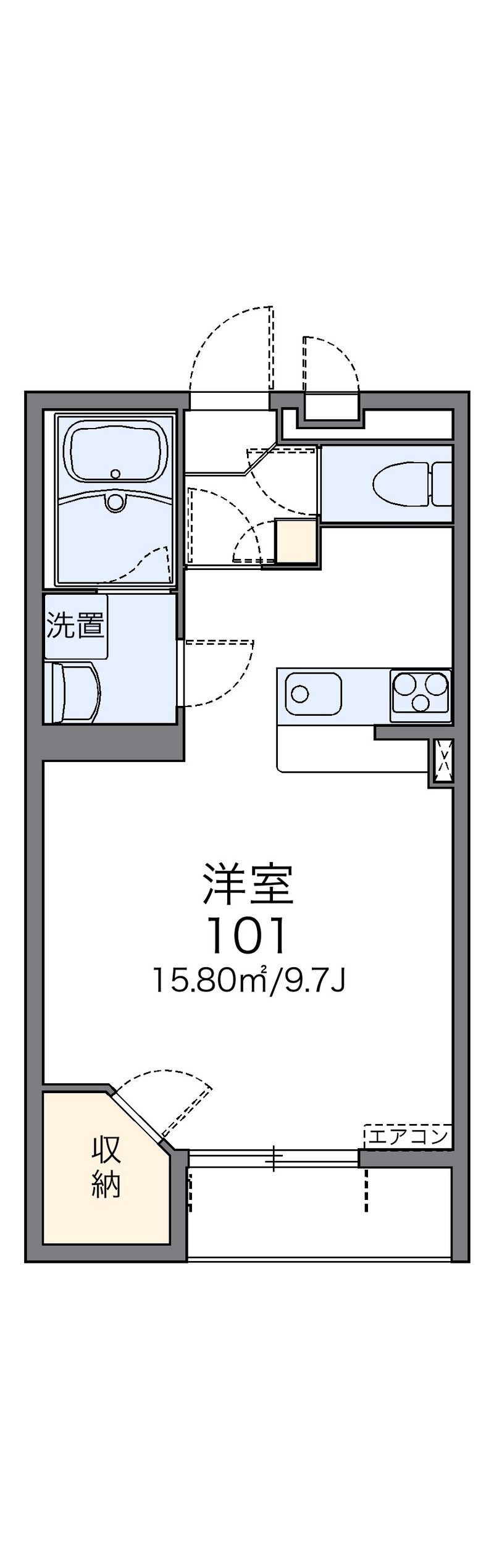 レオネクストグローリー 間取図