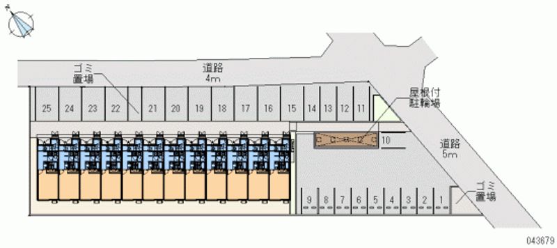 レオネクストライト 月極駐車場