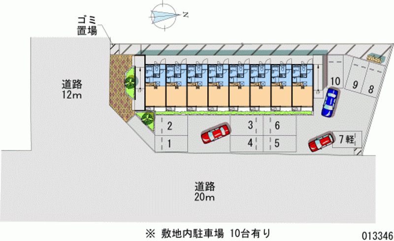 レオパレスヴィーブル 月極駐車場