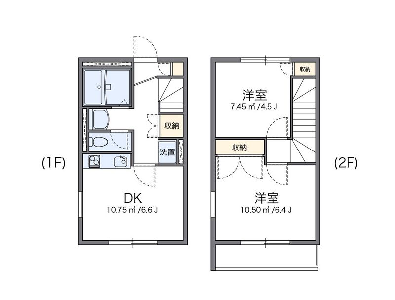 レオパレスローザンヌⅢ 間取り