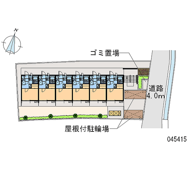 レオパレスＳＫＹ　ｉ 区画図
