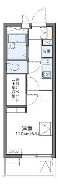 レオパレスルミエール神戸 間取り