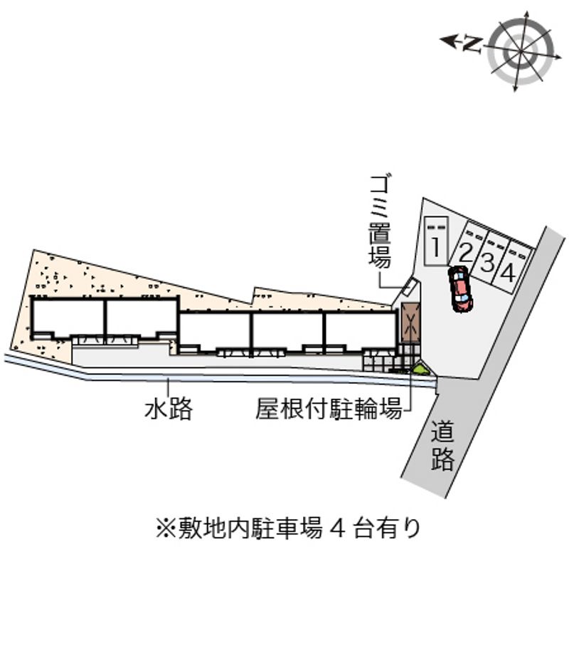 クレイノラルーチェ 配置図