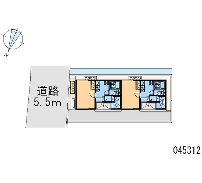 レオネクストエスポワールＴ　Ⅳ 区画図