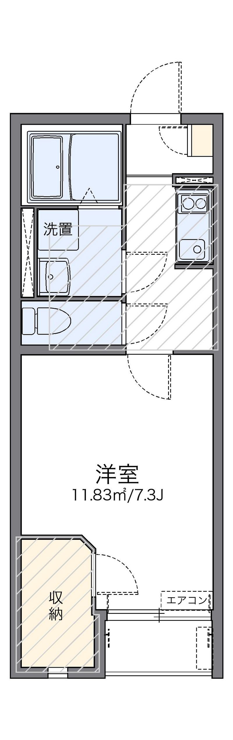 レオネクストヨーテル 間取図