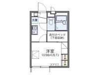 レオパレスカズ 間取り図