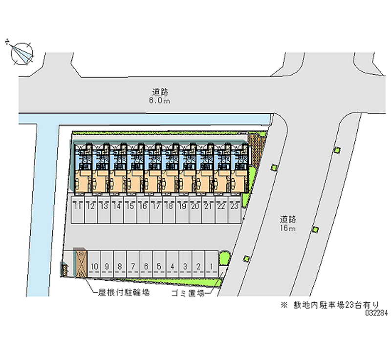 32284 Monthly parking lot