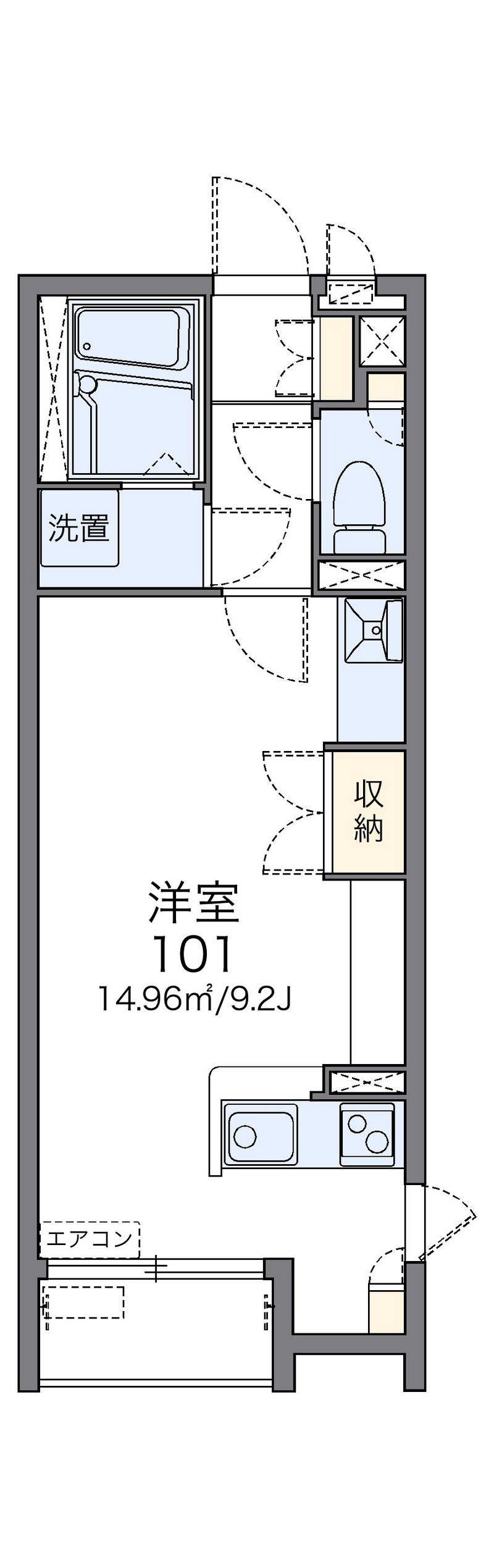レオネクストエリタージュ 間取図
