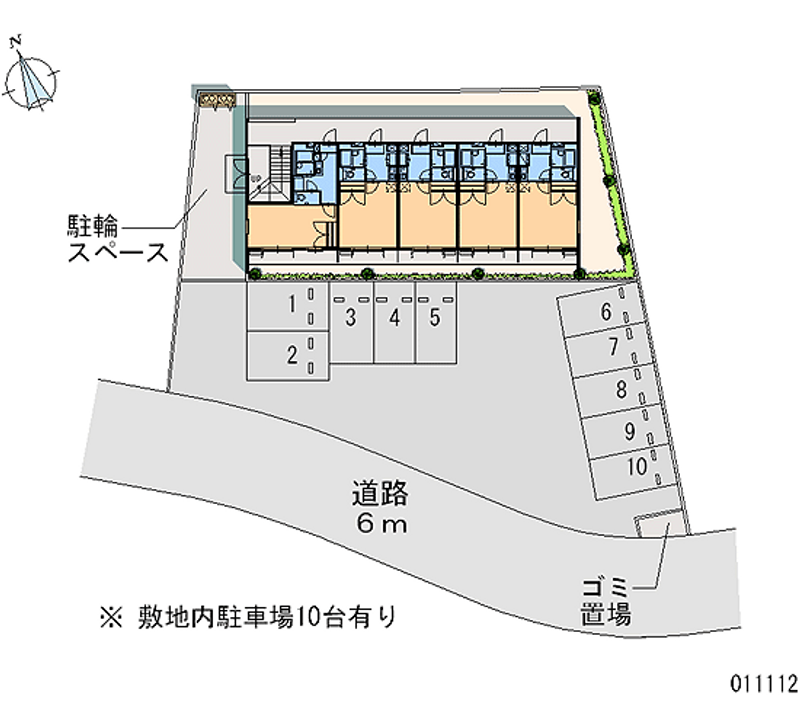 11112月租停车场