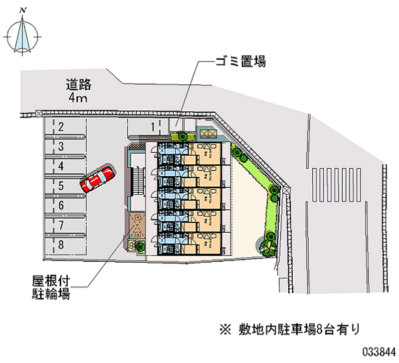 33844 Monthly parking lot