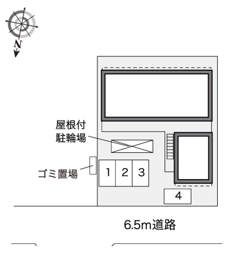 レオパレスグレイスⅣ 配置図