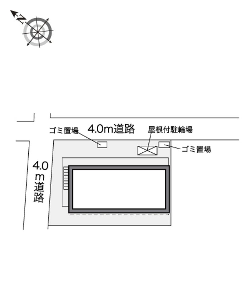 レオパレスエムズ 配置図