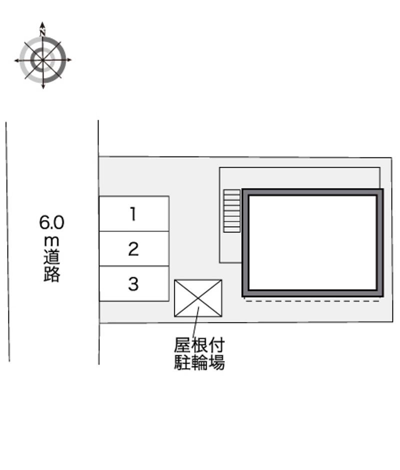 レオパレスメゾン乙丸 配置図