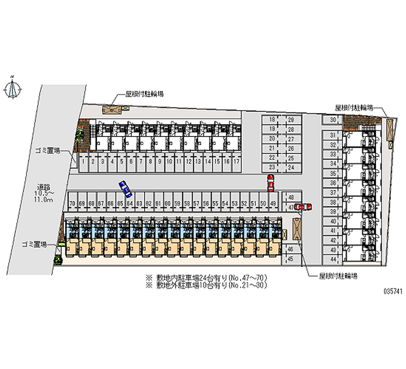 35741 bãi đậu xe hàng tháng