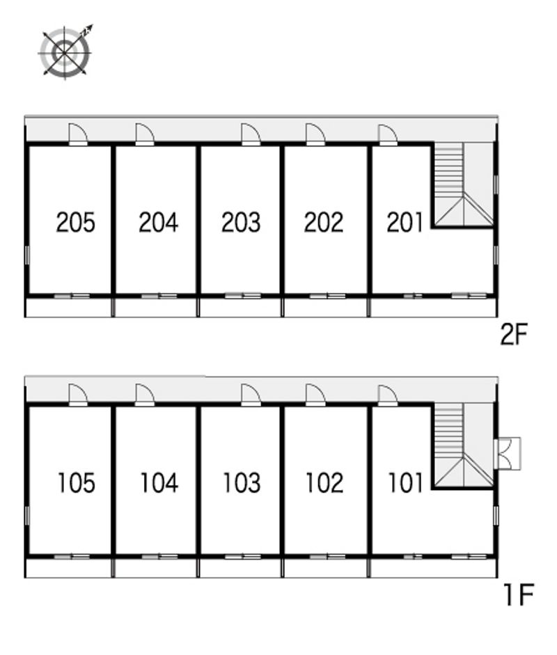 レオパレスエスペランサ 間取り配置図