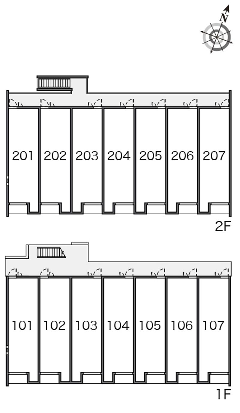 クレイノリアン 間取配置図