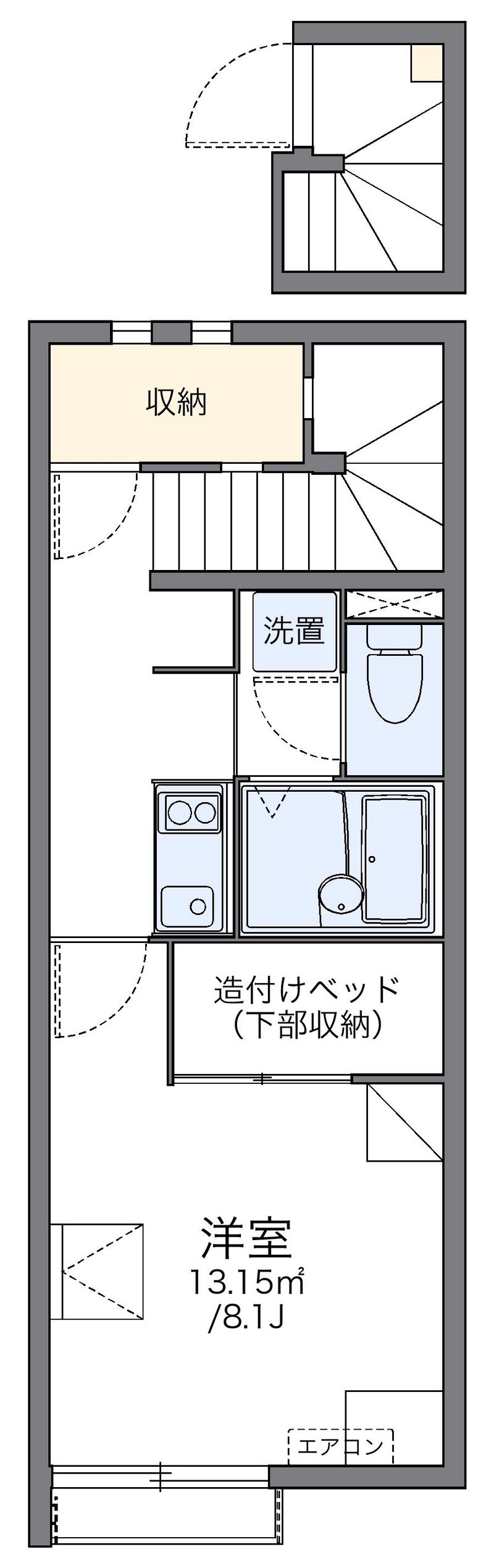 レオネクストほたる 間取図