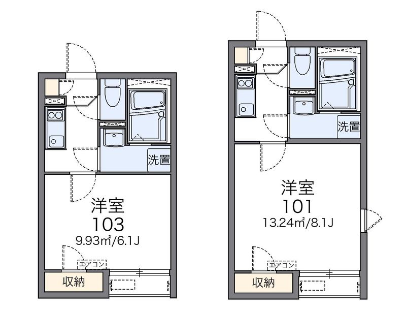 レオネクストサリエール 間取図