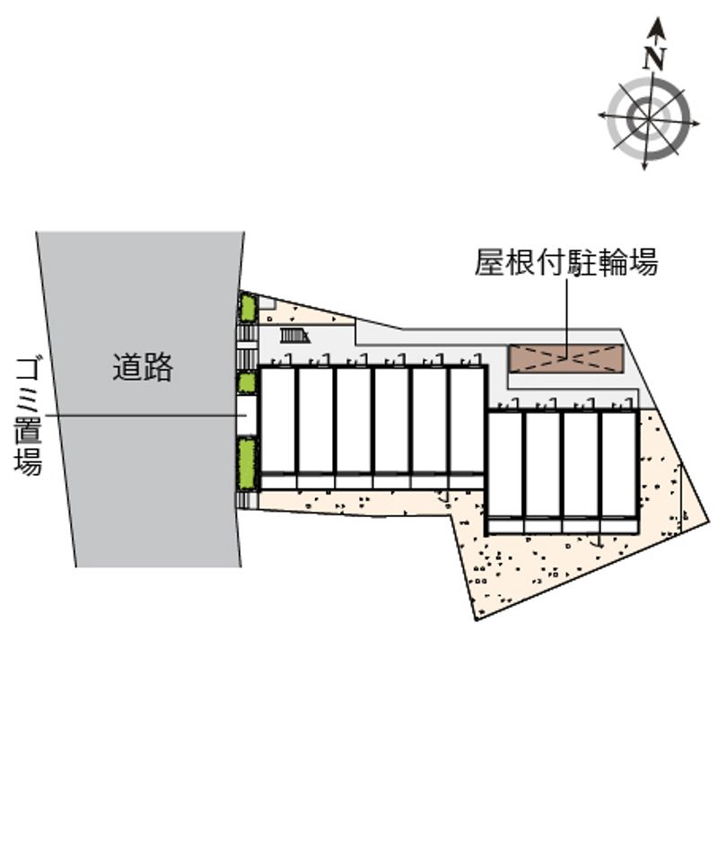 クレイノプレジャータウンⅢ 配置図