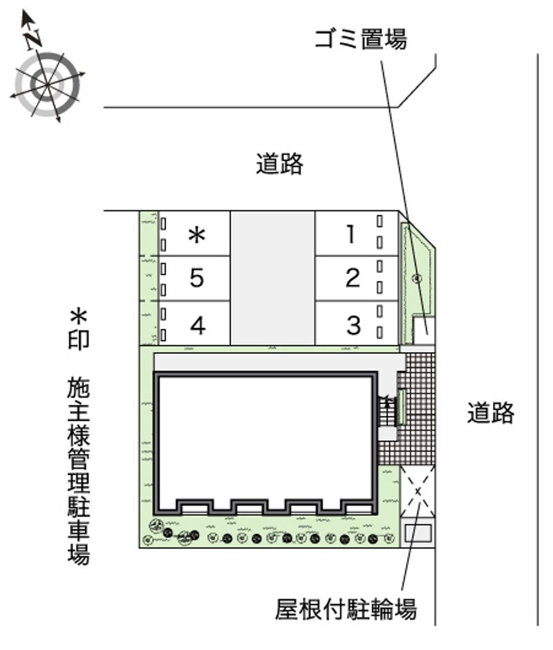 レオネクスト片平 配置図