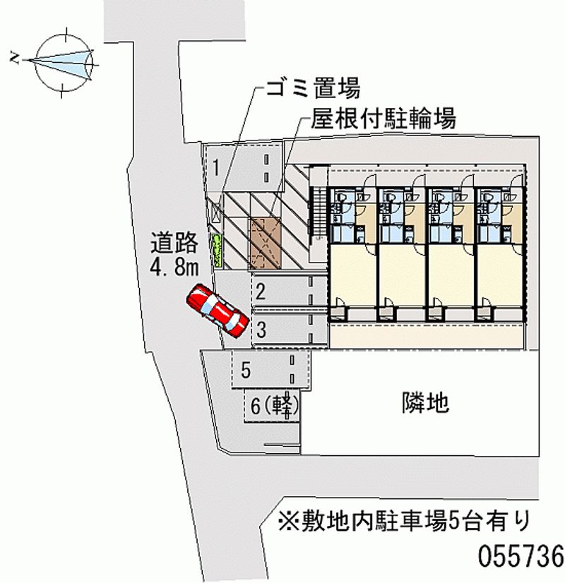 レオネクストプランドール 月極駐車場