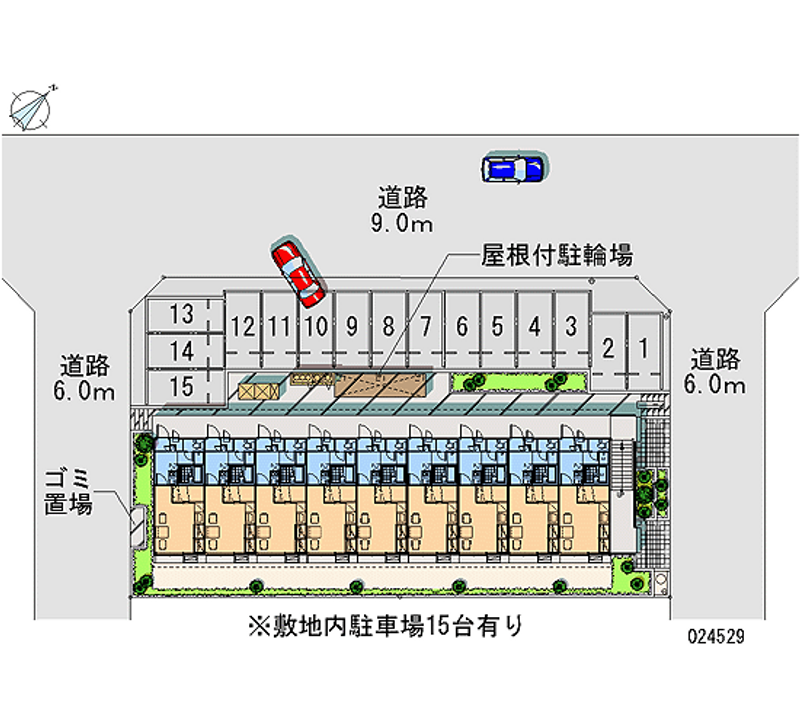 24529 Monthly parking lot