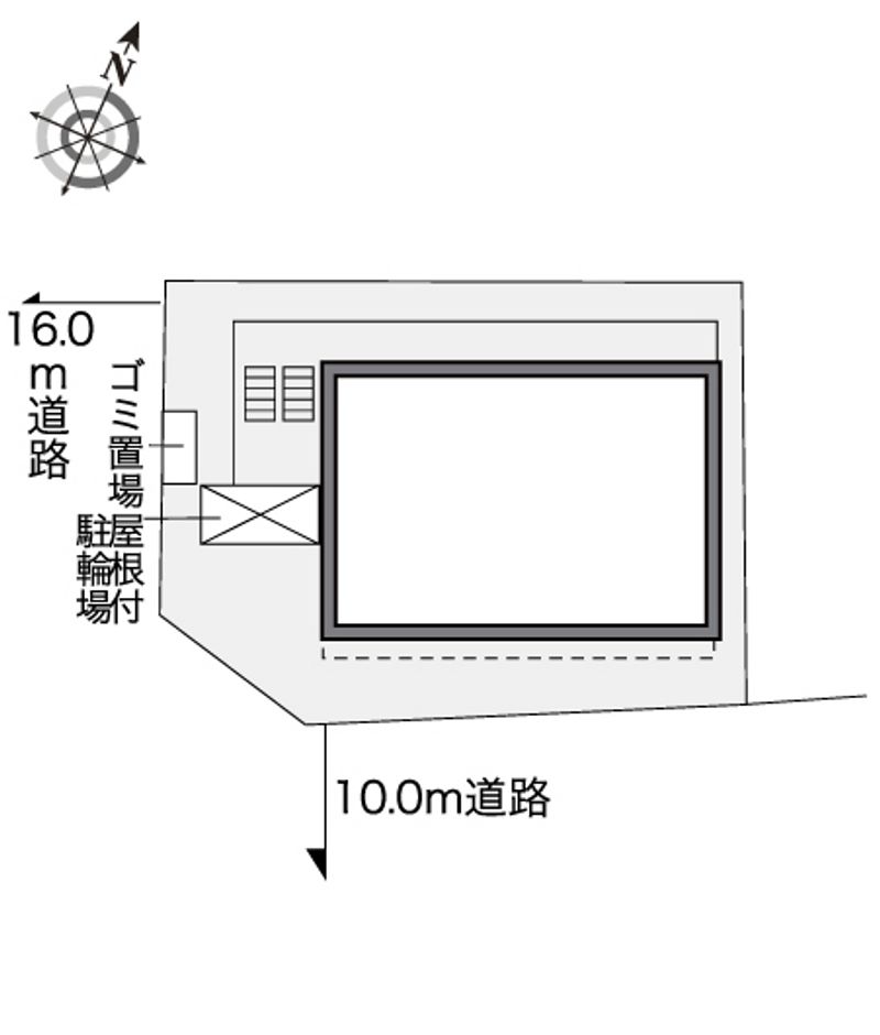 レオパレスカーサ 配置図