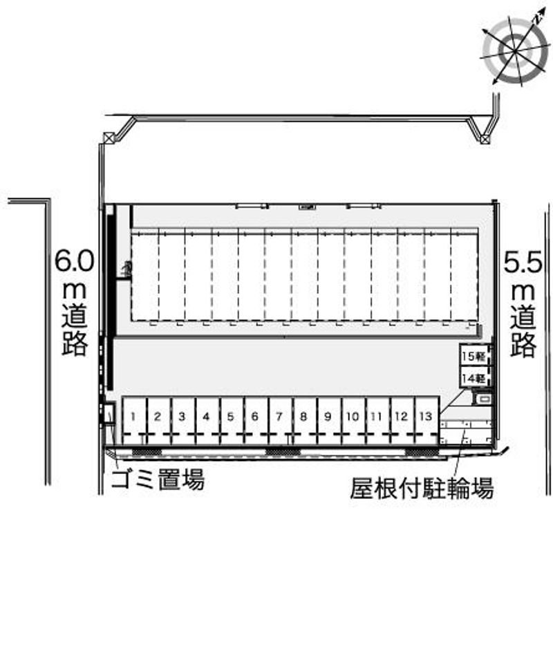 レオネクスト江崎 配置図