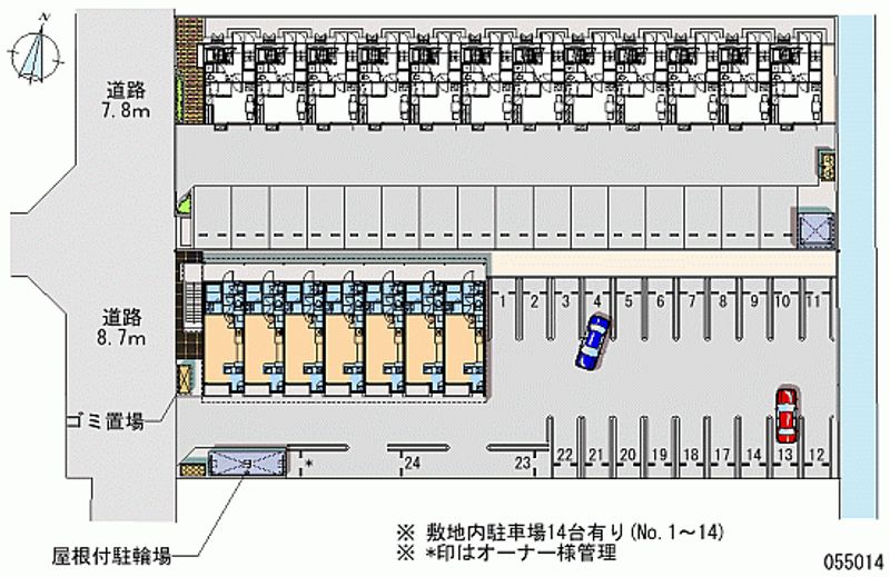 55014 bãi đậu xe hàng tháng