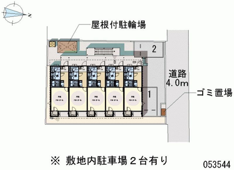 53544 Monthly parking lot