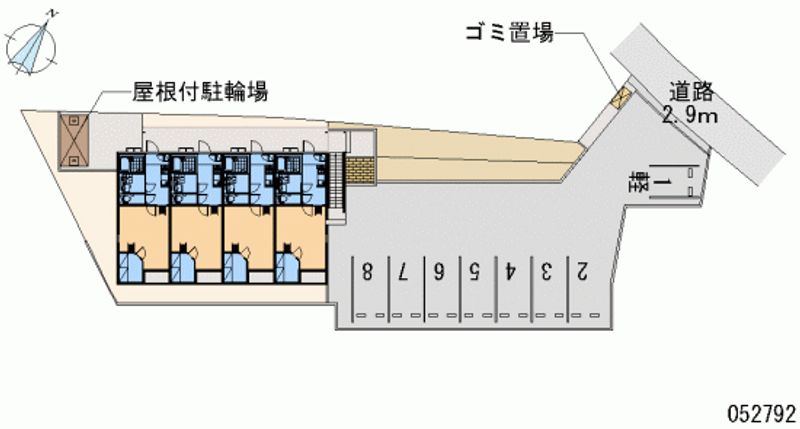 52792月租停车场