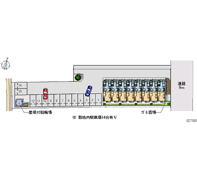 27768 bãi đậu xe hàng tháng