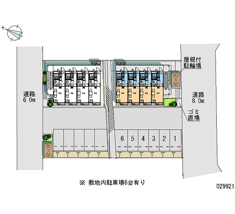 レオパレス湘南山手館Ｂ 月極駐車場