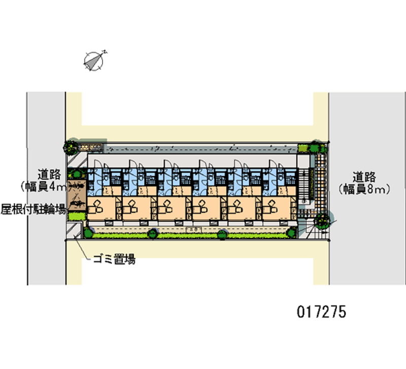 17275 Monthly parking lot