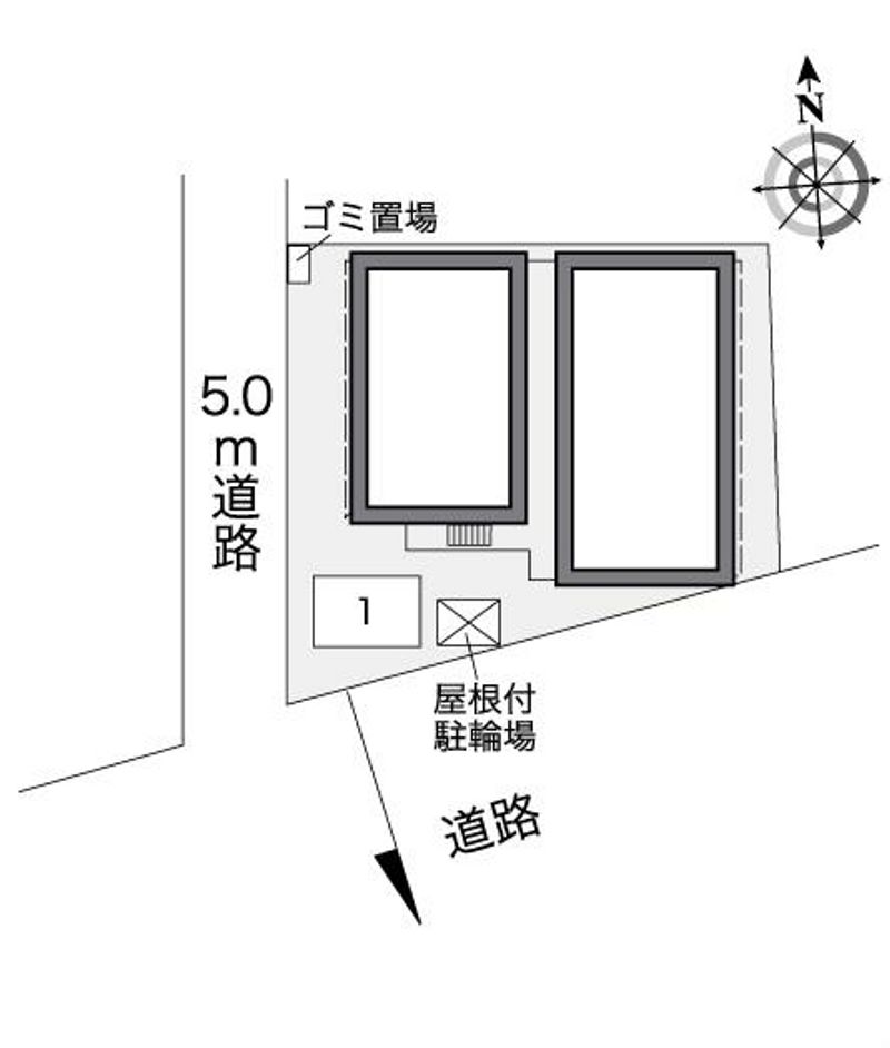 レオパレス大宮 配置図